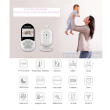 Učitajte sliku u preglednik galerije, Video Monitor Za Bebe Sa Detekcijom Glasa™
